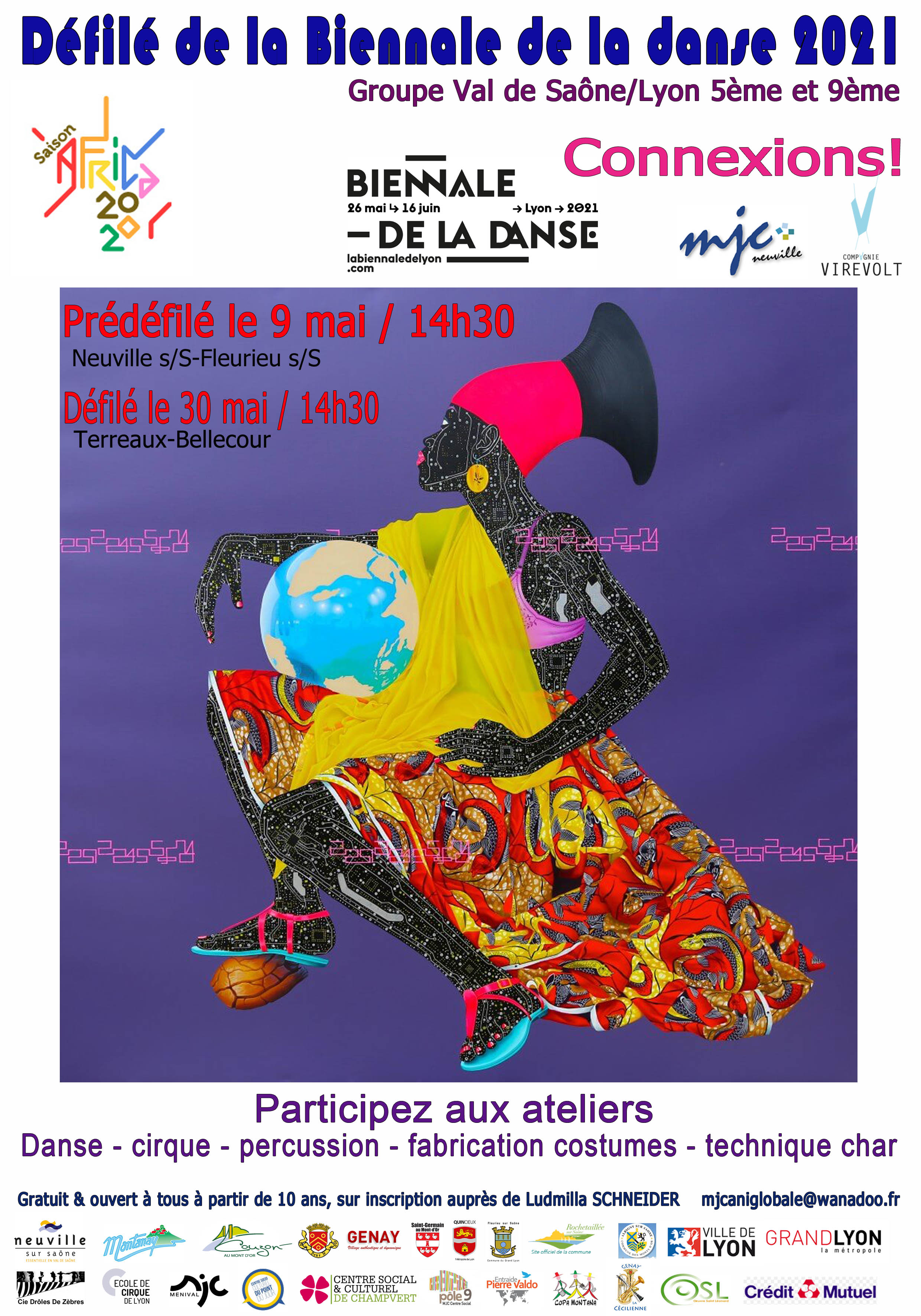 Affiche Biennale de la danse